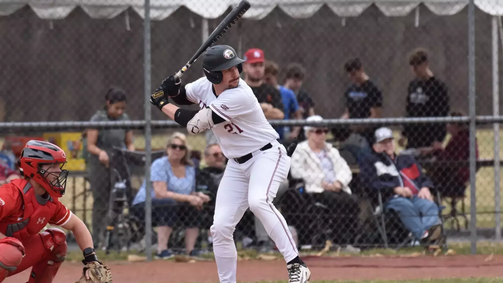 Robert Furino at the plate